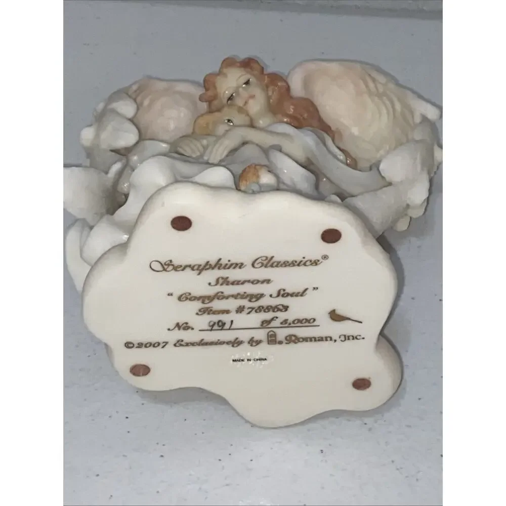 Seraphim Classics Angel Figurine Sharon Comforting Soul #78863 Limited 991/5000